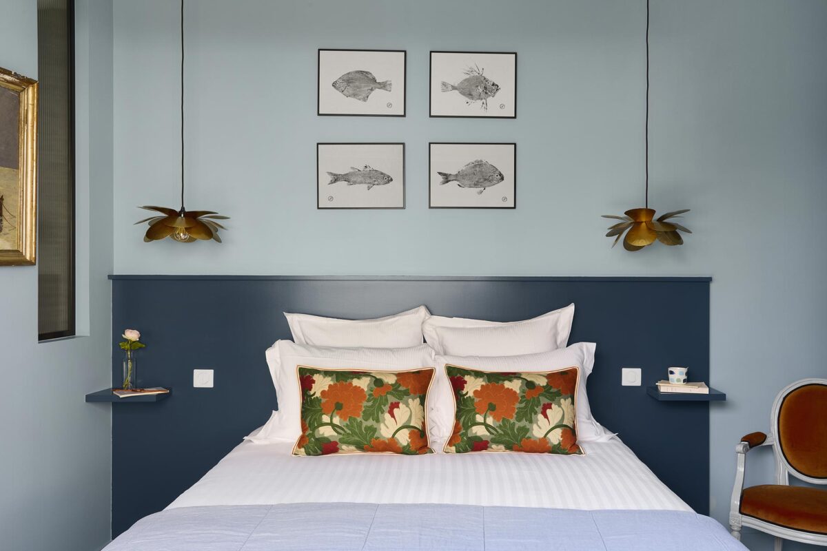 la chambre port lin des chambres d'hôtes au croisic la baule et son lit queen size 
